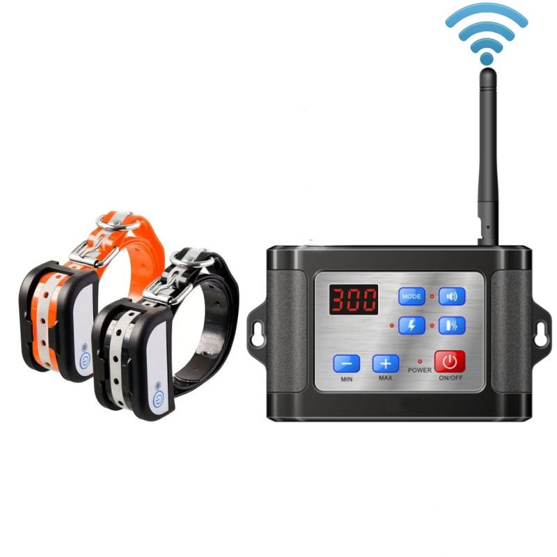 2-in-1 Wireless Pet Fence & Training Collar