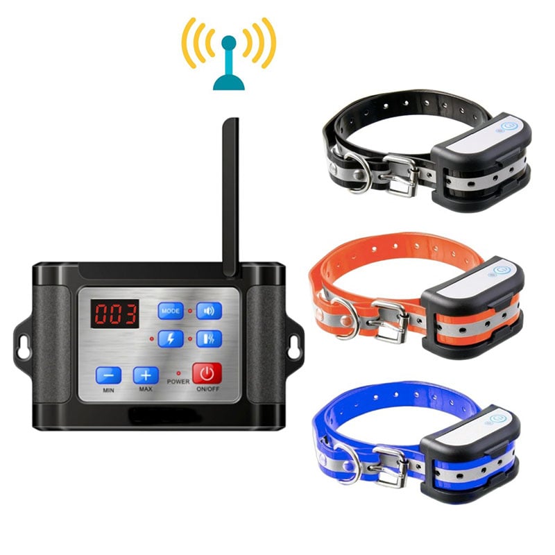 2-in-1 Wireless Pet Fence & Training Collar