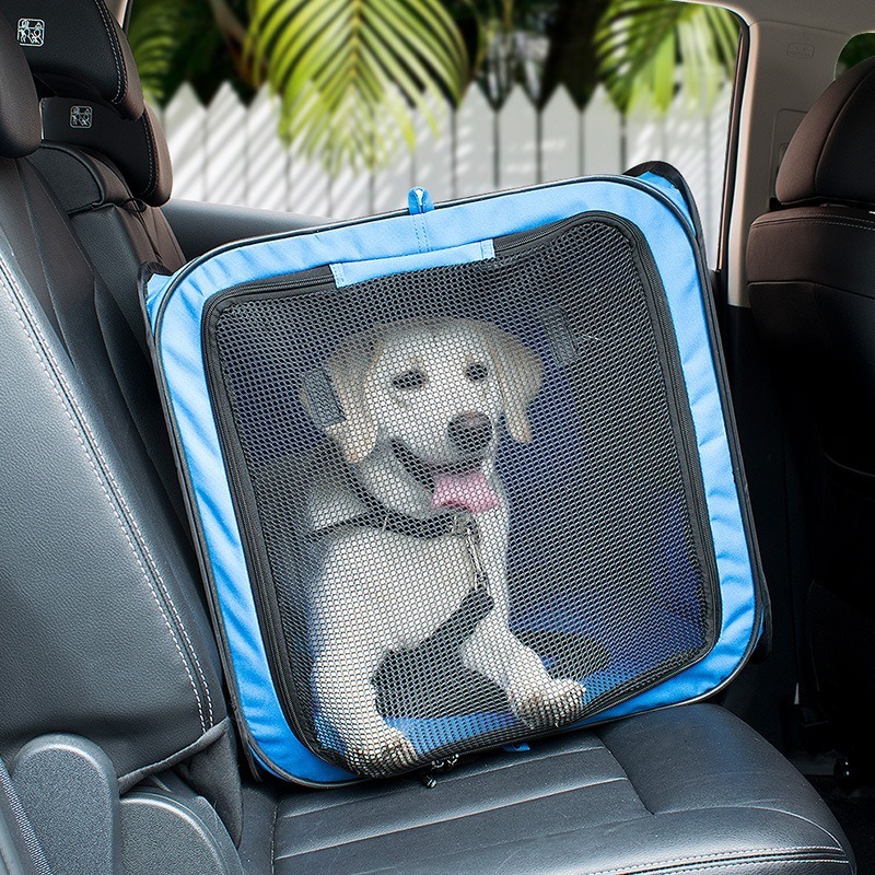 Portable Foldable Oxford Fabric Dog Cage and Tent