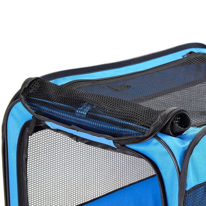 Portable Foldable Oxford Fabric Dog Cage and Tent