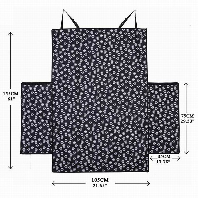 Waterproof Oxford Fabric Car Seat Cover for Pets