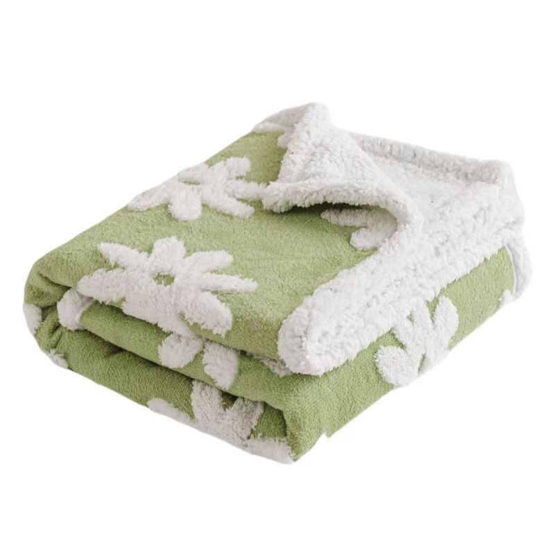 Sherpa Lined Waterproof Kennel Blanket