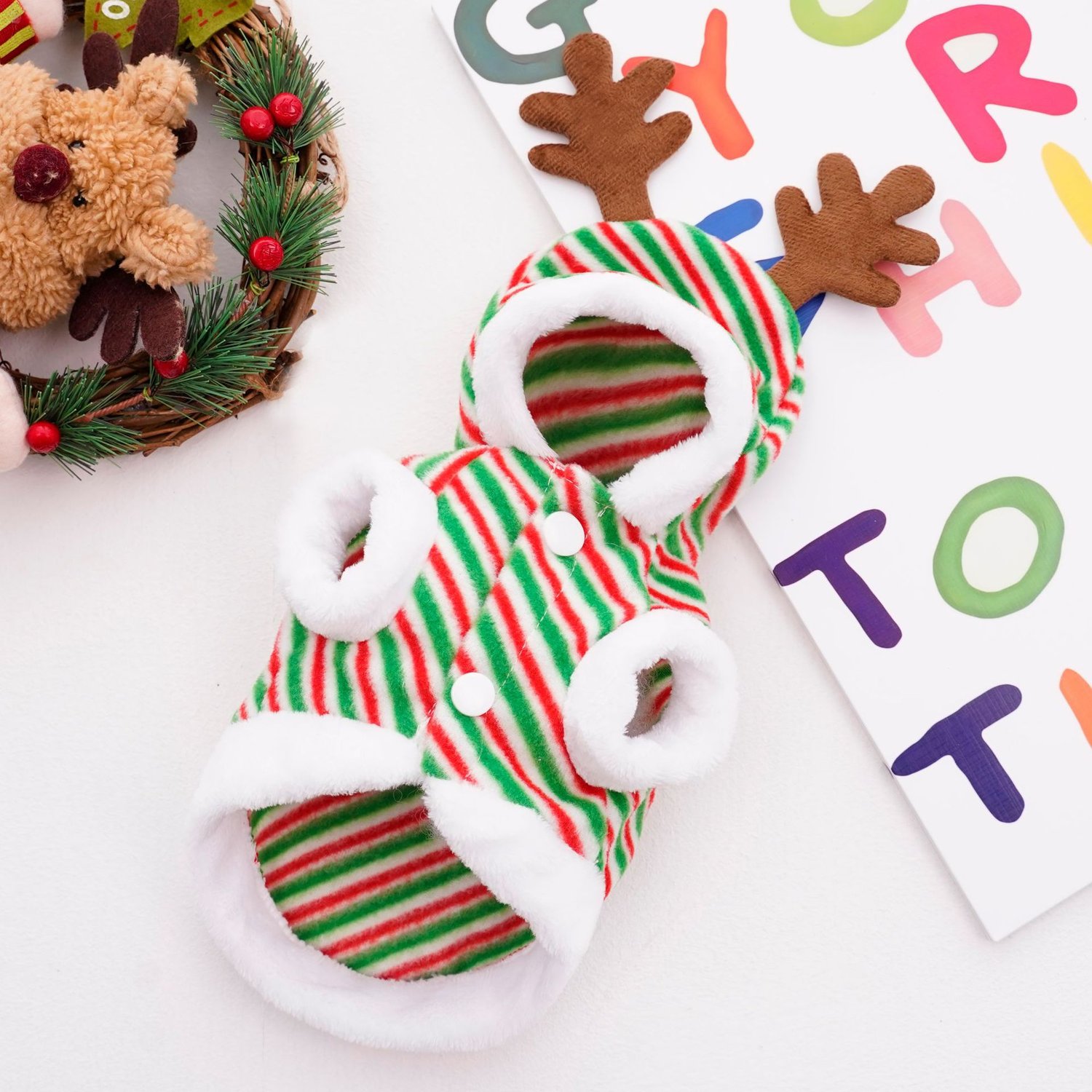 Christmas Elk Antler Pet Hat Decoration