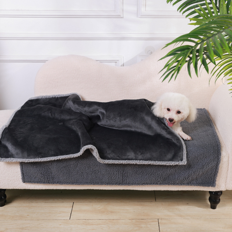 Winter Waterproof Flannel Pet Warming Mat