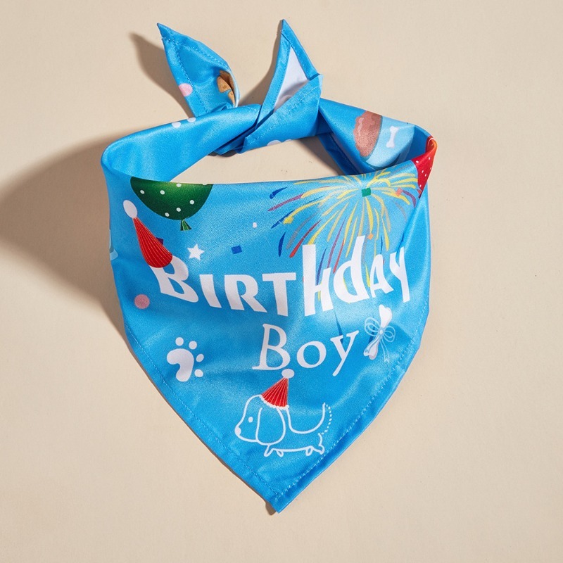 Pet Birthday Hat Adjustable Fur Ball