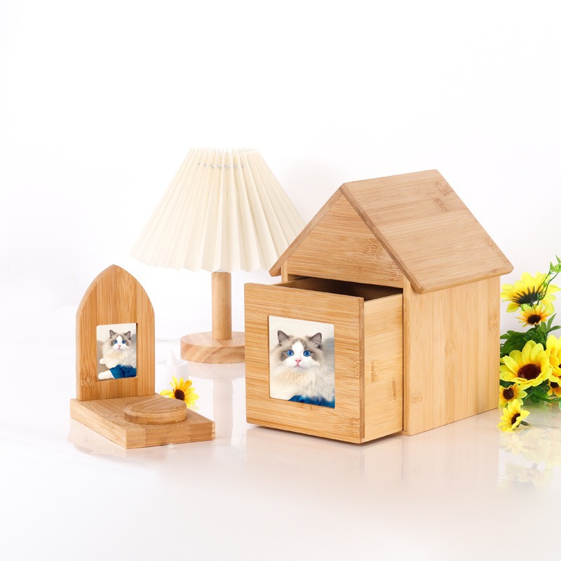 Wooden Handmade Pet Urn
