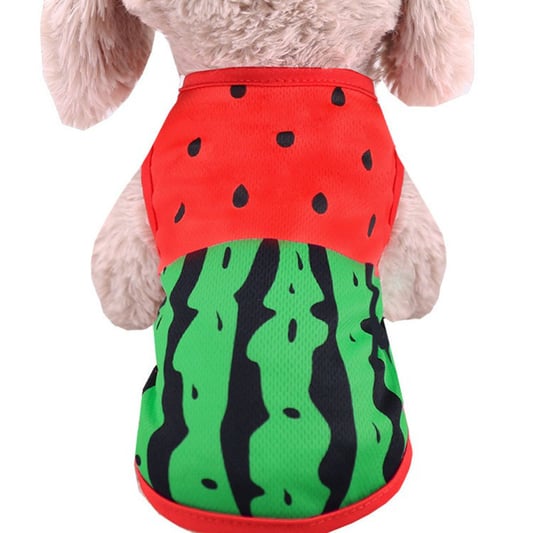 Mesh Dog Vest Faux Harness Design