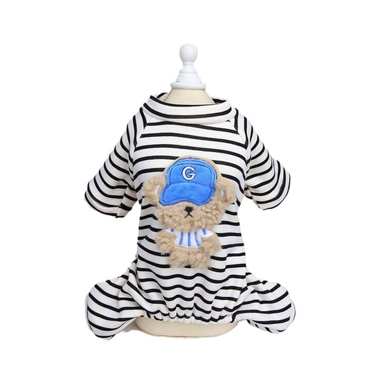 2025 Striped Dog T-Shirt Sleeveless