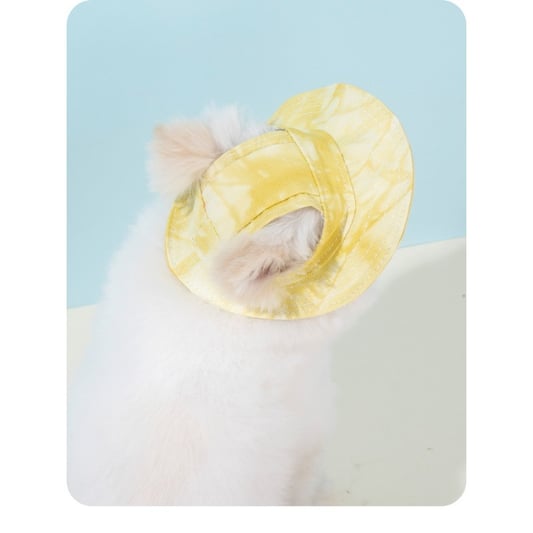Anti-Choking Fisherman Pet Hat with Sun Protection