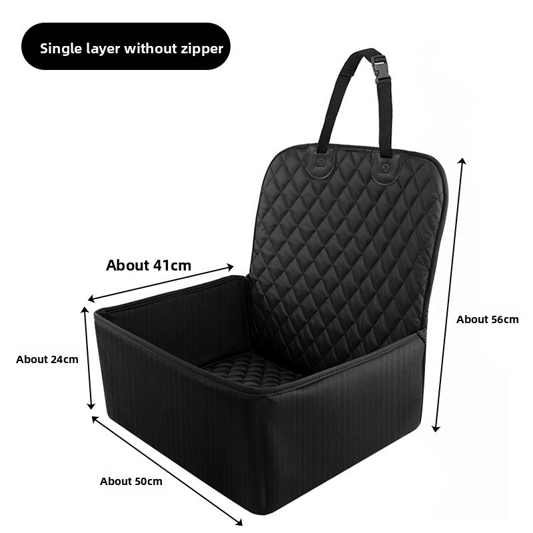 Waterproof Pet Car Rear Seat Cushion for All Seasons