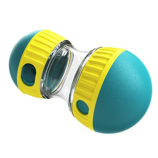 Dog Slow Feeder Rolling Food Dispenser Bottle